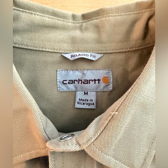 Men’s Carhartt Button Down Shirt M - Picture 2 of 2